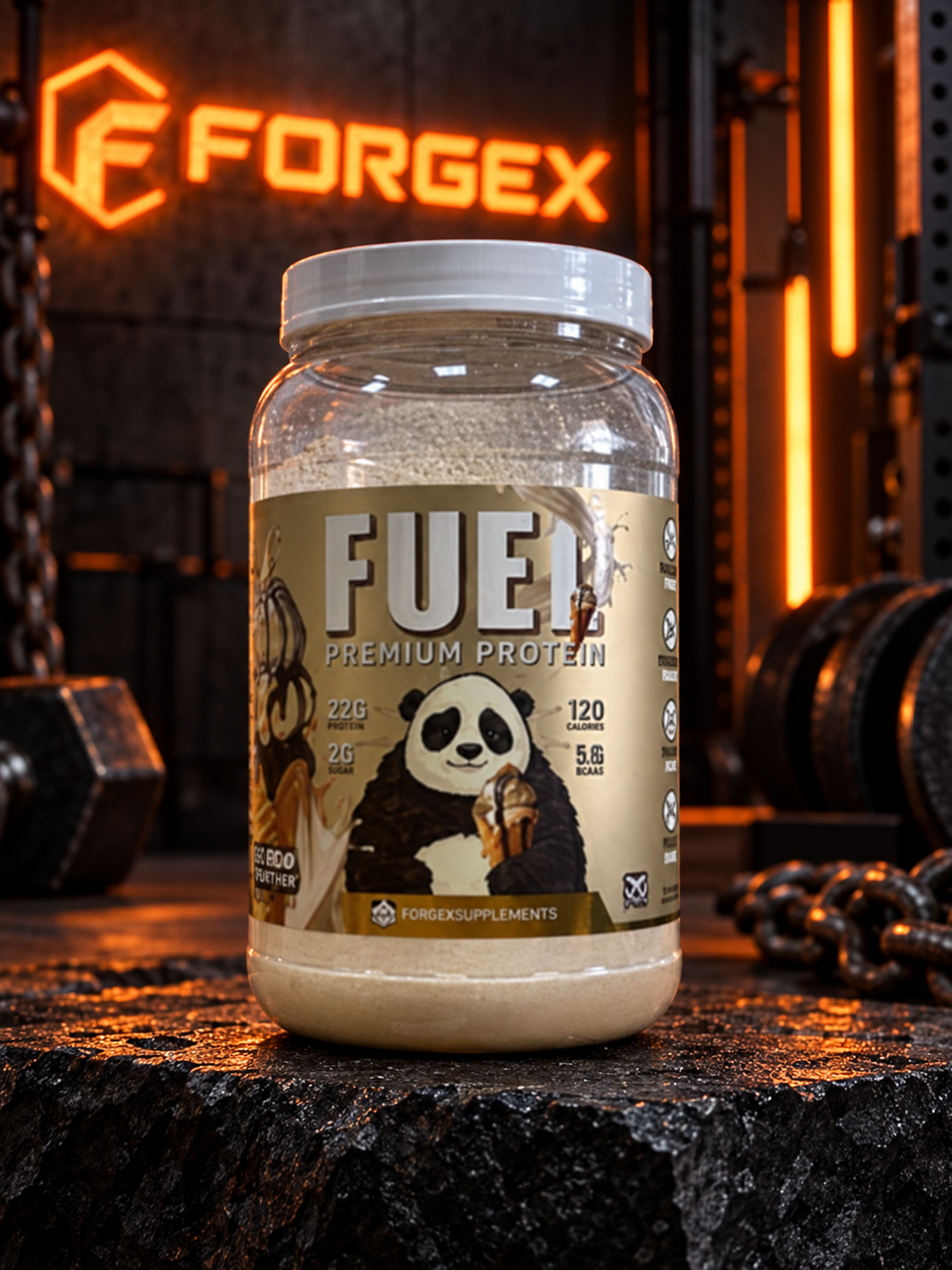 Fuel Premium Protein  PandaSupplements — Ананас