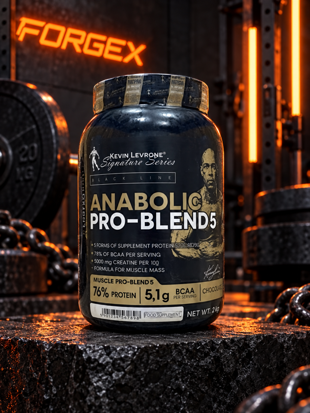 Kevin Levrone Anabolic Pro-Blend 5(клубника) — клубника