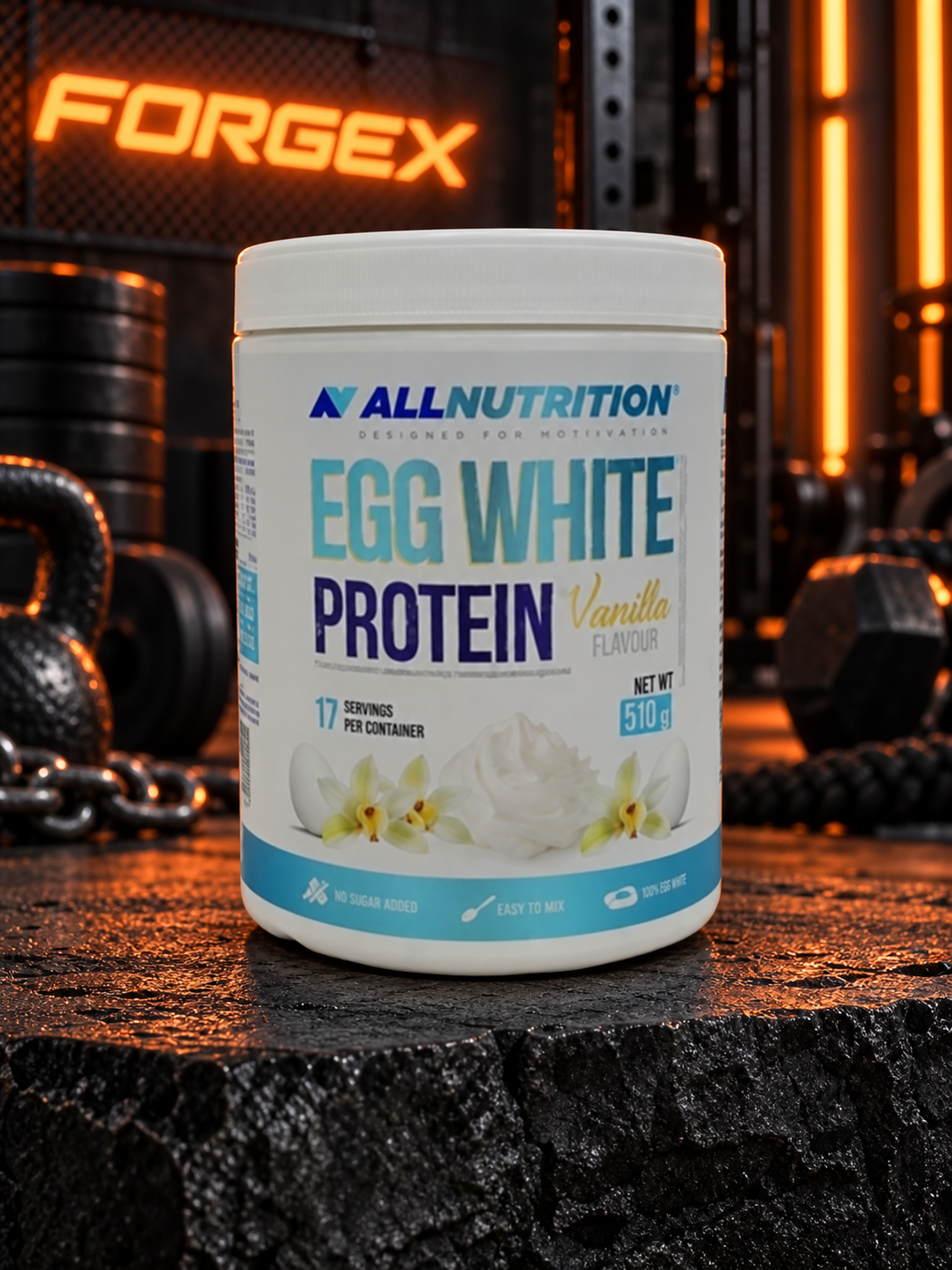 ALLNUTRITION Egg White Protein — Ваниль