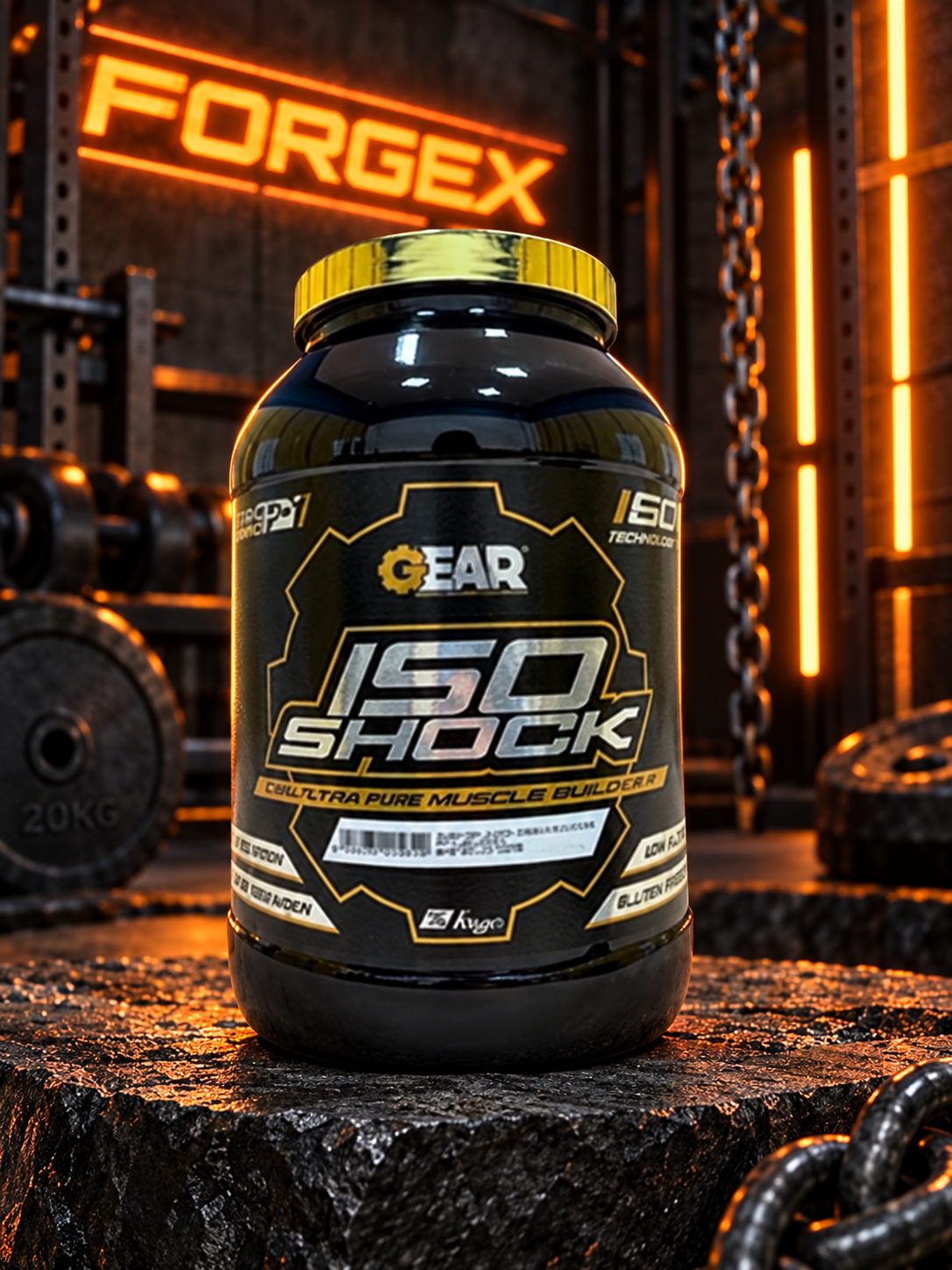 GEAR ISO SHOCK — Фраппе