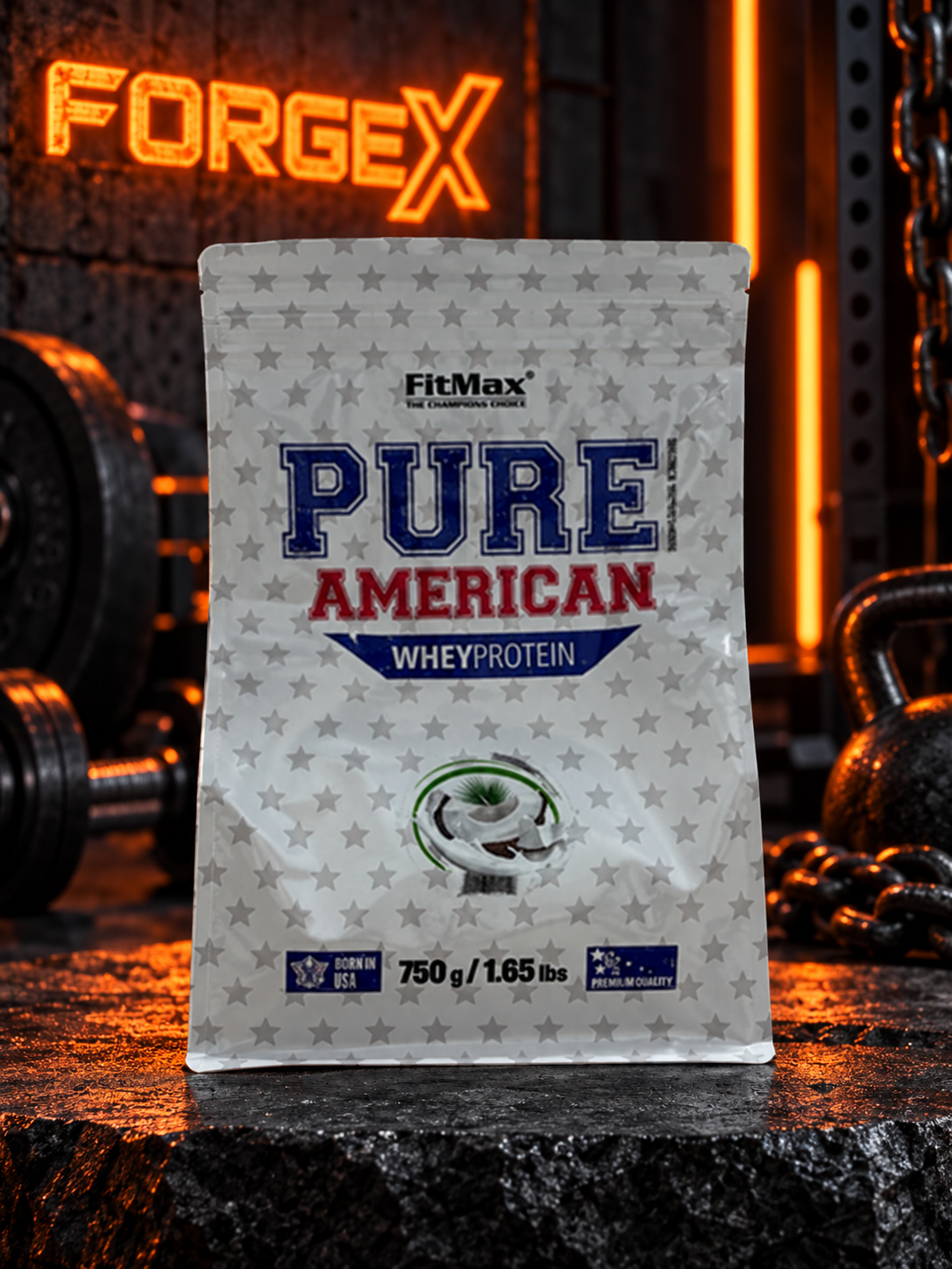 FitMax Pure American Whey Protein — Банан
