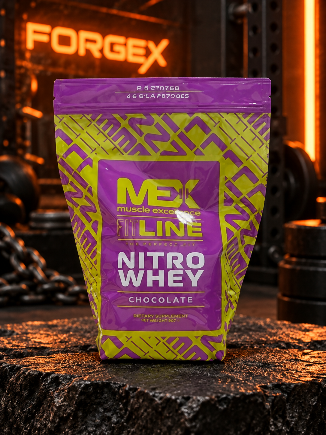 MEX Fit Line – Nitro Whey — Клубника
