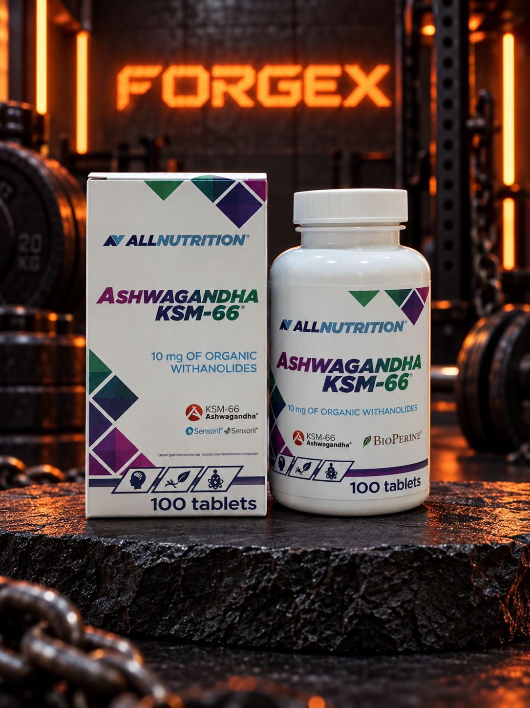 All Nutrition Ashwagandha ksm-66 — Не указан