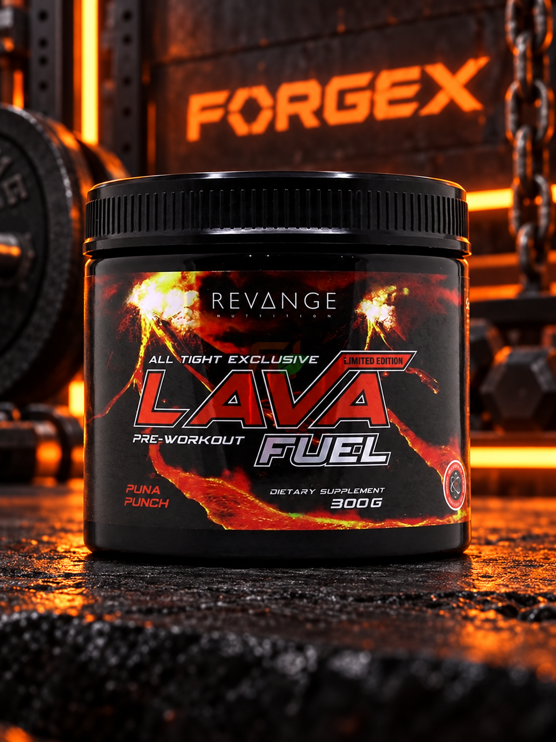 Revange Nutrition — LAVA FUEL — Puna Punch