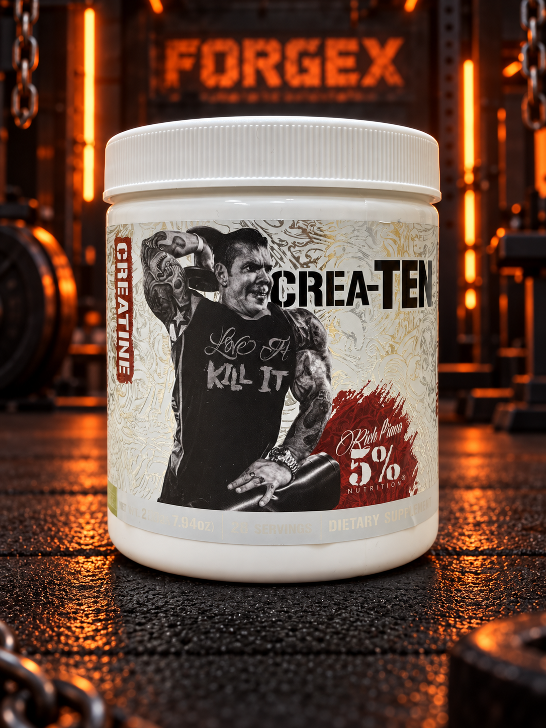 5% Nutrition Rich Piana Crea-TEN — 270 г — Не указан