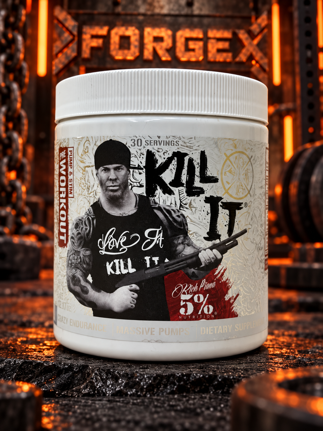 5% Nutrition Rich Piana — Kill It 345 г — Не указан
