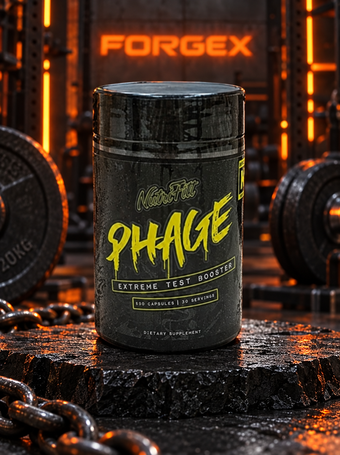 PHAGE Test Booster  NutriFitt — Не указан