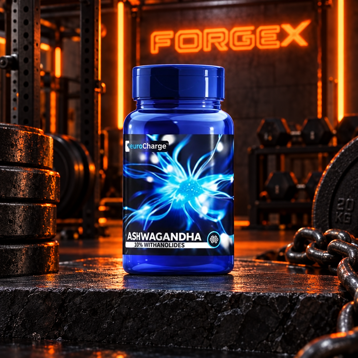 NeuroCharge - ASHWAGANDHA (10% withanolides) — Не указан