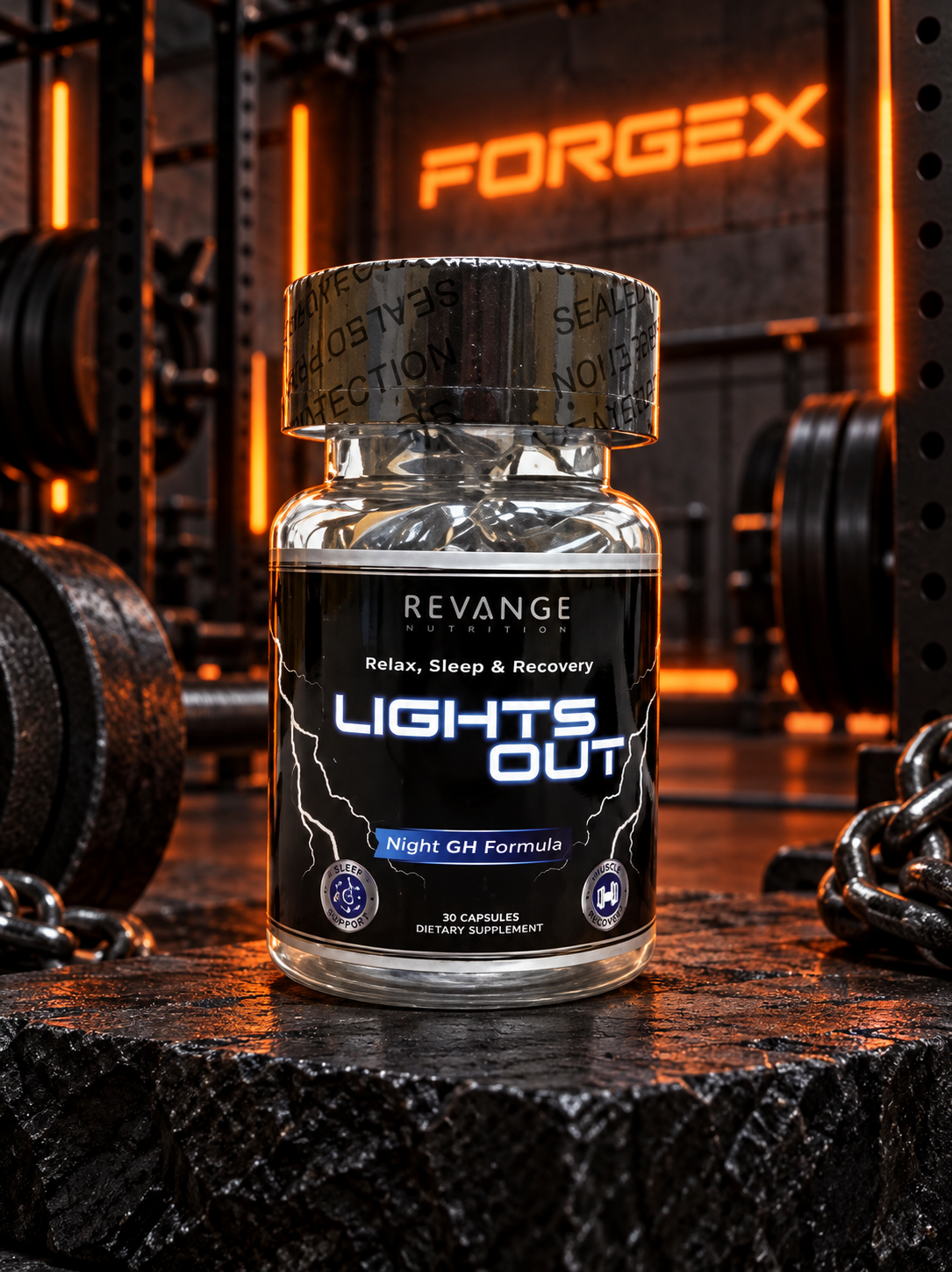 Revange Nutrition - Lights Out 30 caps — Не указан