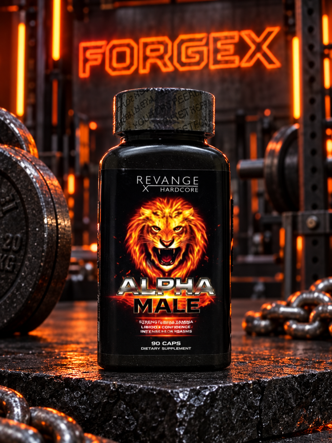 Revange Nutrition - Alpha Male 90 caps — Не указан
