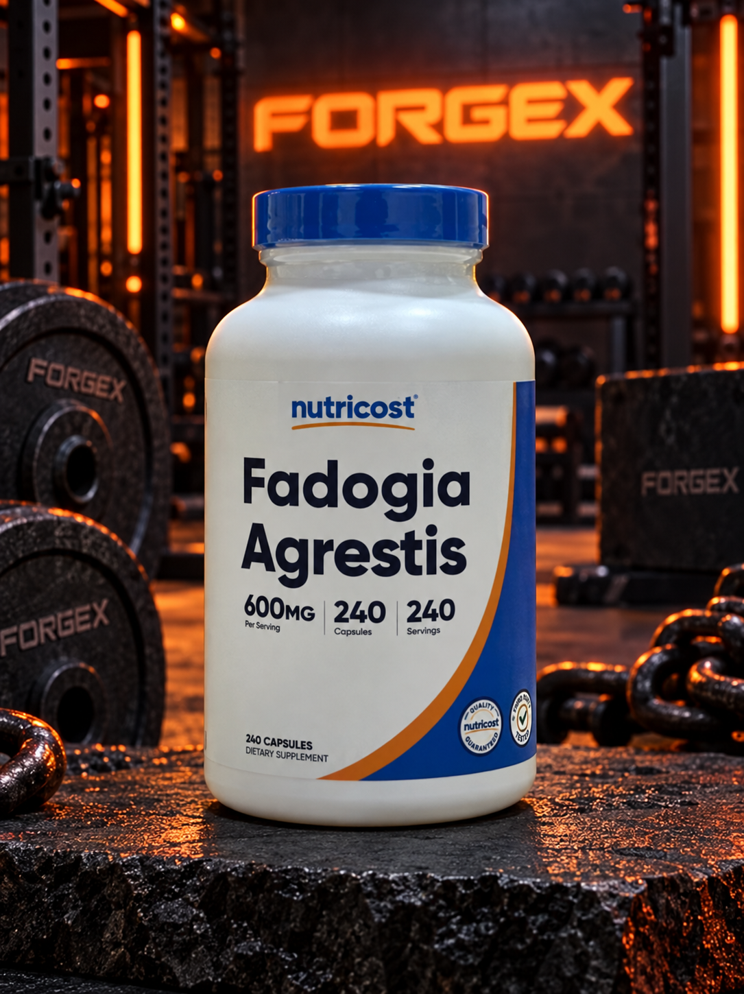 Nutricost Fadogia Agrestis 600 mg — Не указан