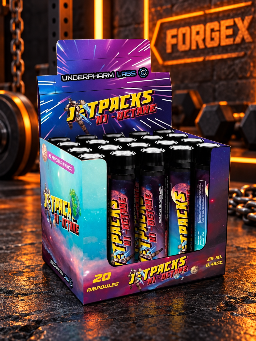 Underpharm Labs — Jet Packs Shot — Не указан