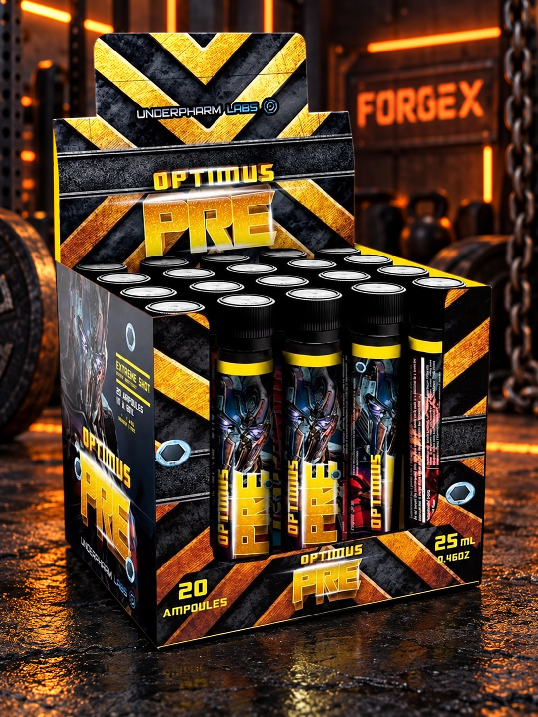 Underpharm Labs — Optimus Pre Shot — Не указан