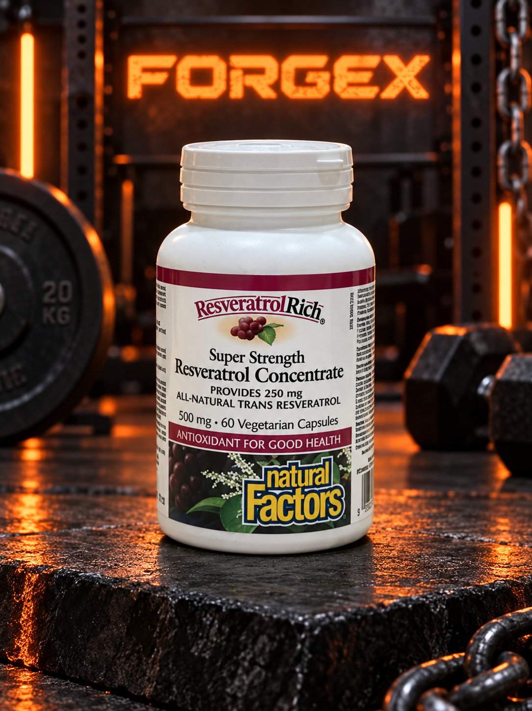 Natural Factors -Resveratrol — Не указан
