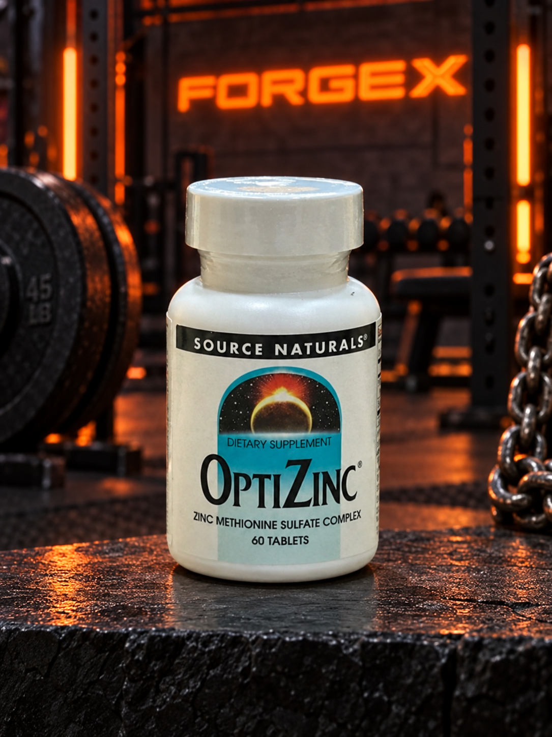 Source Naturals, OptiZinc — Не указан