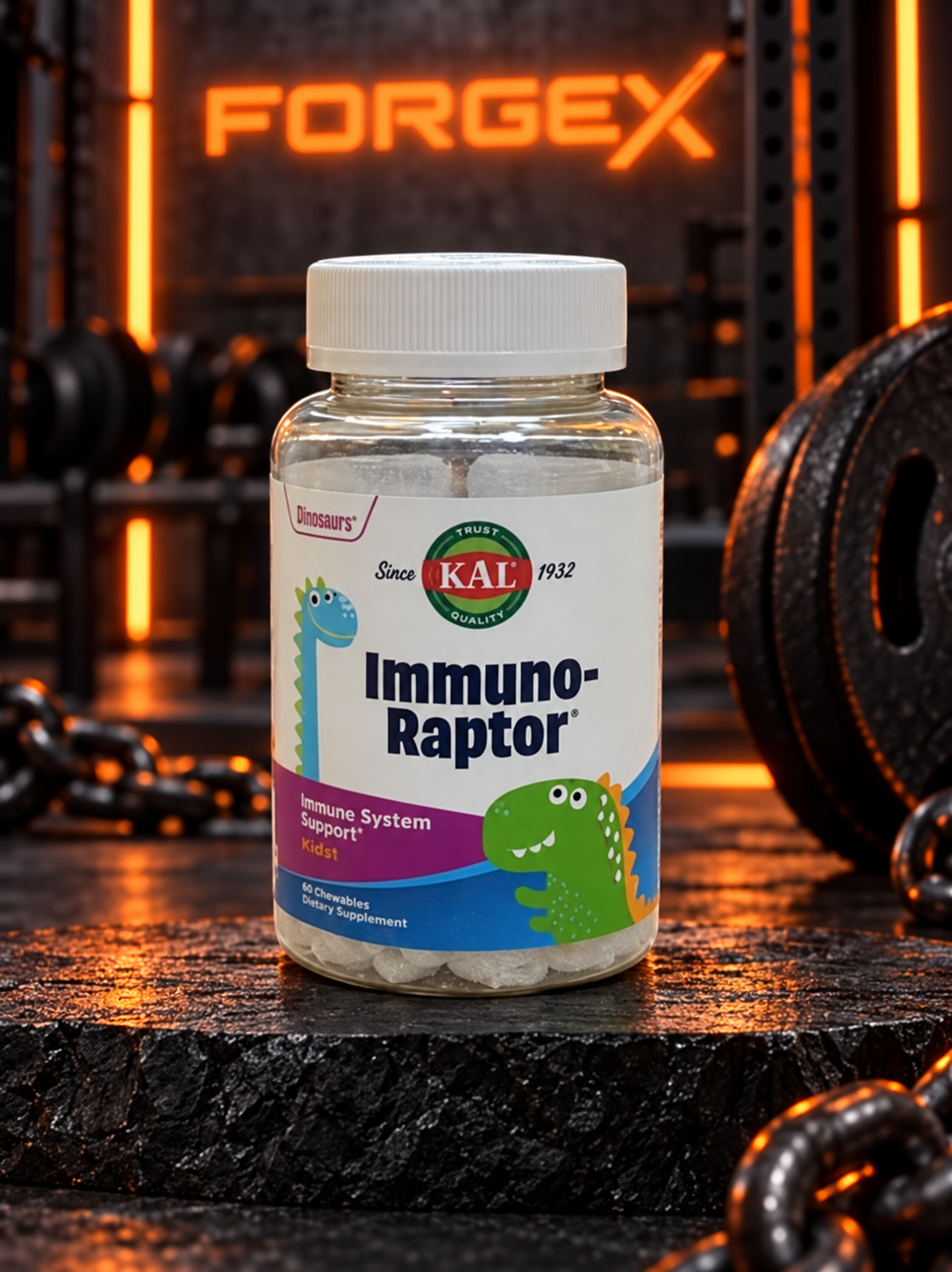 KAL -IMMUNO RAPTOR -60 chewable — Не указан