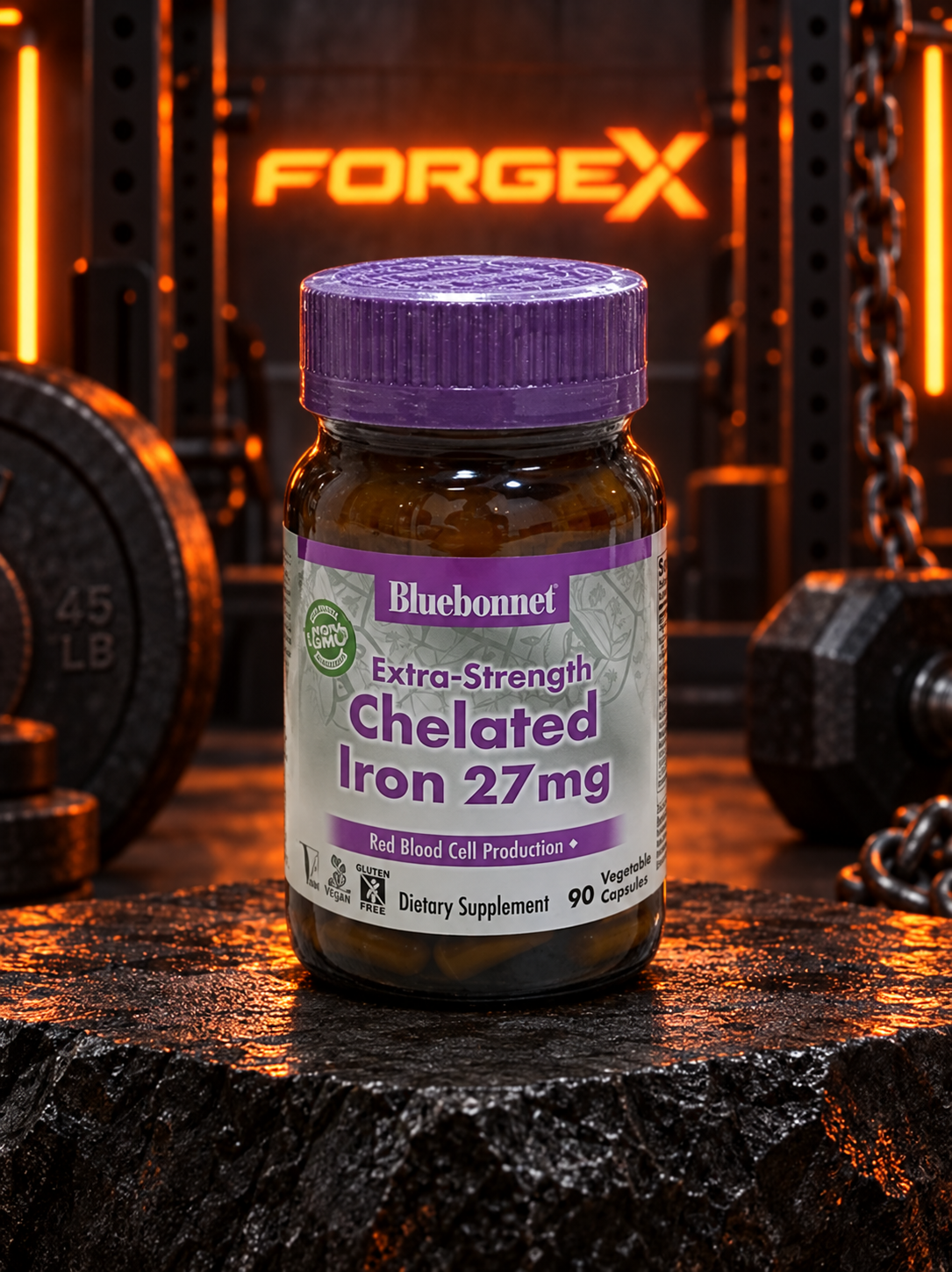 Bluebonnet Nutrition, Chelated Iron — Не указан