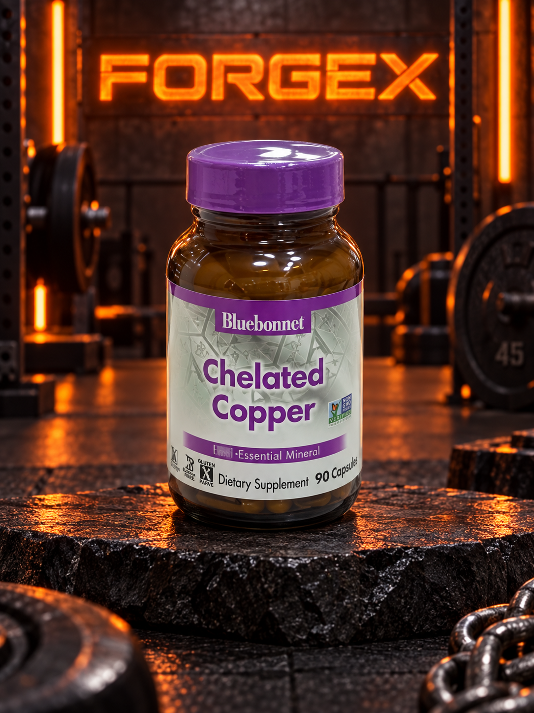 bluebonnet nutrition chelated copper — Не указан