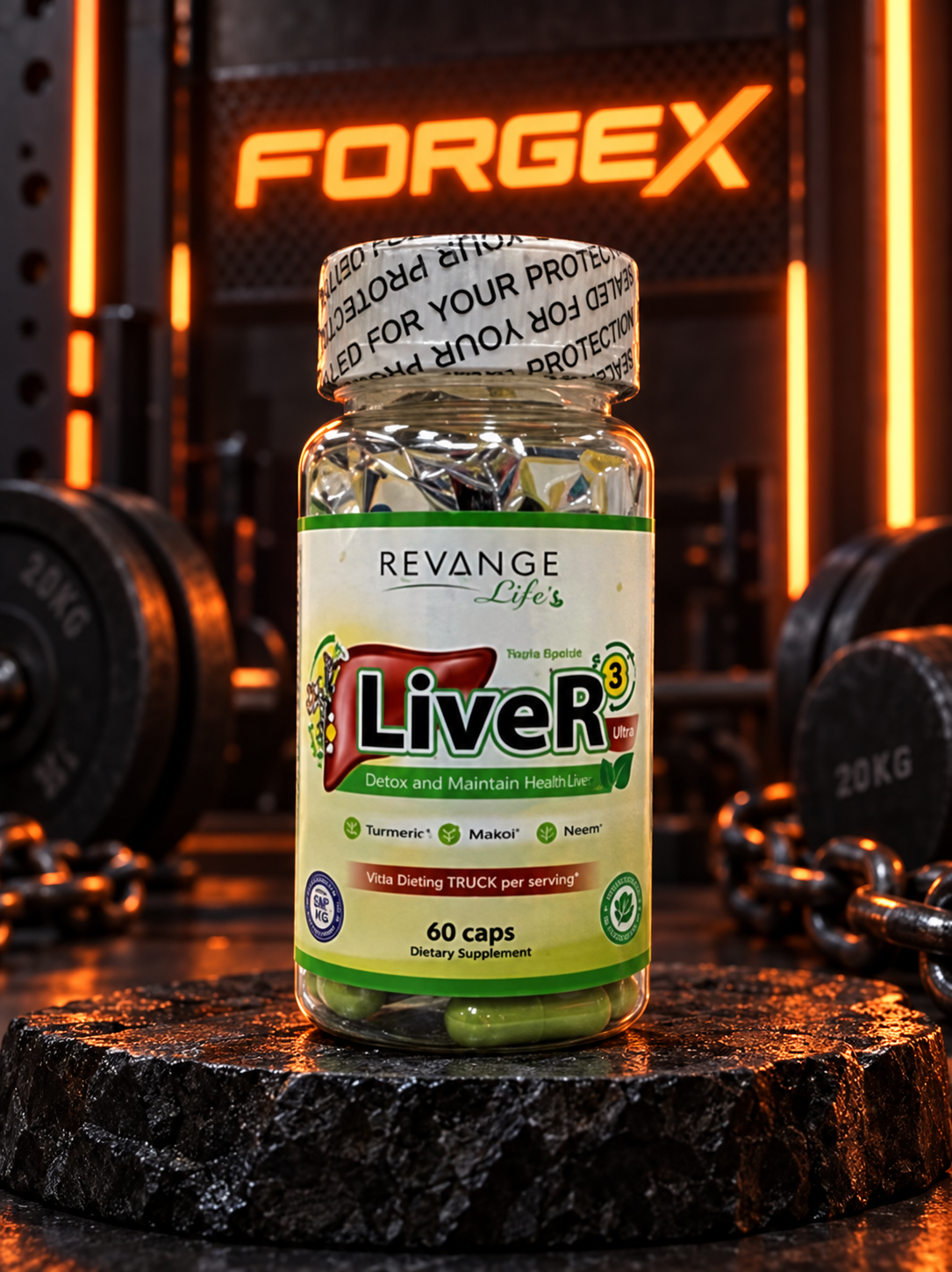 Revange Nutrition - Liver Pro 60 caps — Не указан