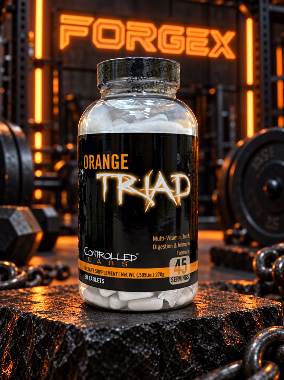 Controlled Labs - Orange Triad 45 Порций — Не указан