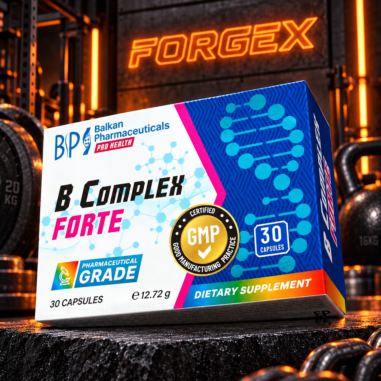 Balkan Pharmaceuticals - B Complex Forte — Не указан