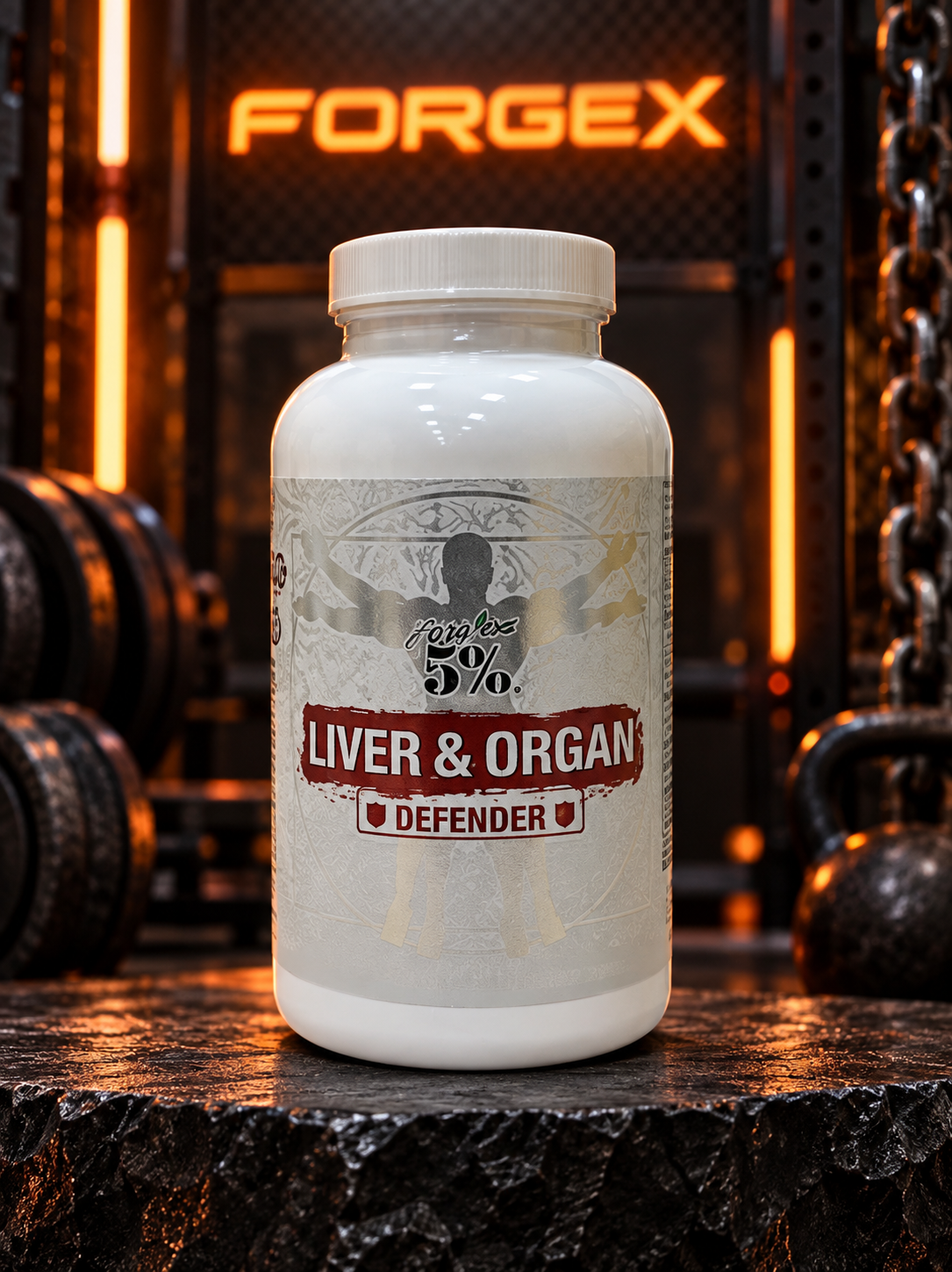5% Nutrition Rich Piana - Liver&Organ Defenfer 180 caps — Не указан