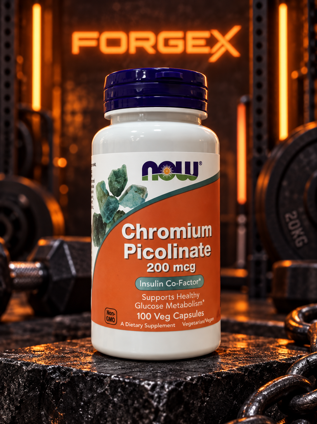 NOW - Chromium Picolinate 100 caps — Не указан