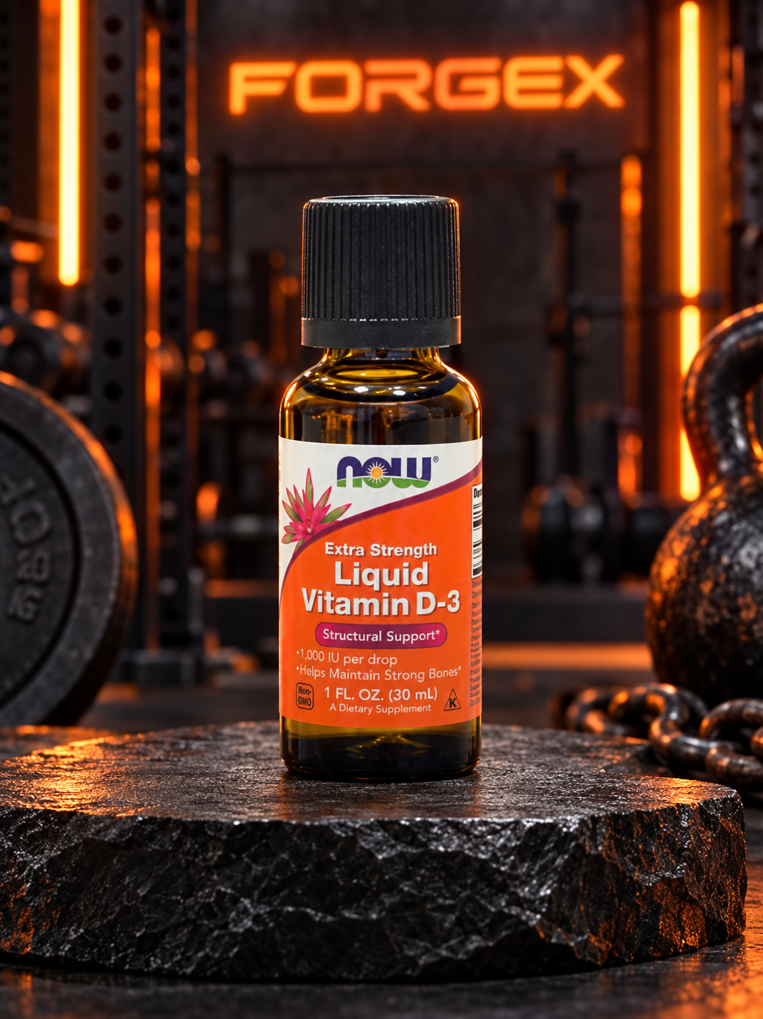 NOW Liquid Vitamin D3 Extra Strength — Не указан