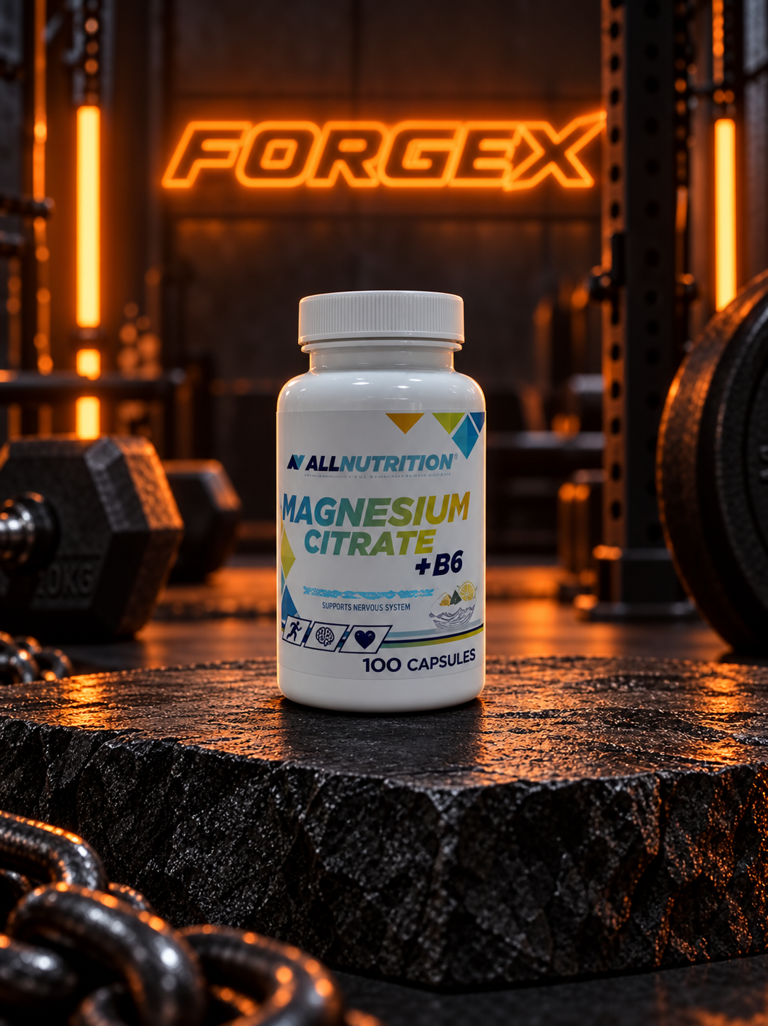 AllNutrition Magnesium Citrate + B6 — Не указан