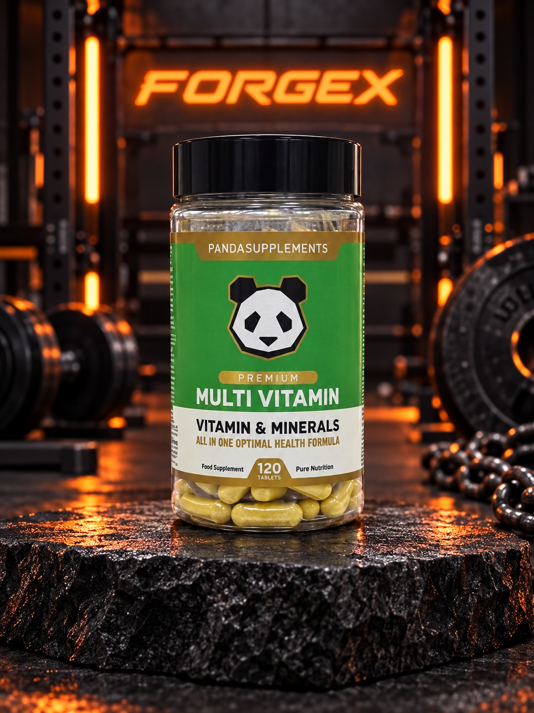 Panda Supplements Premium Multi Vitamin — Не указан