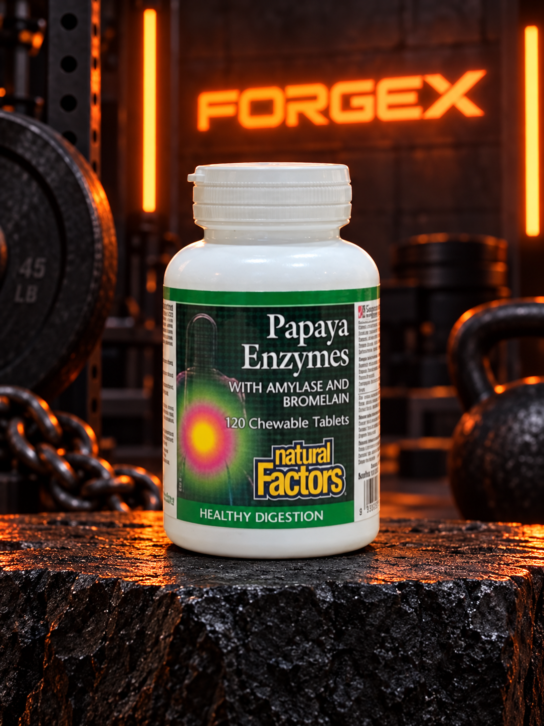 Natural Factors Papaya Enzymes — Не указан