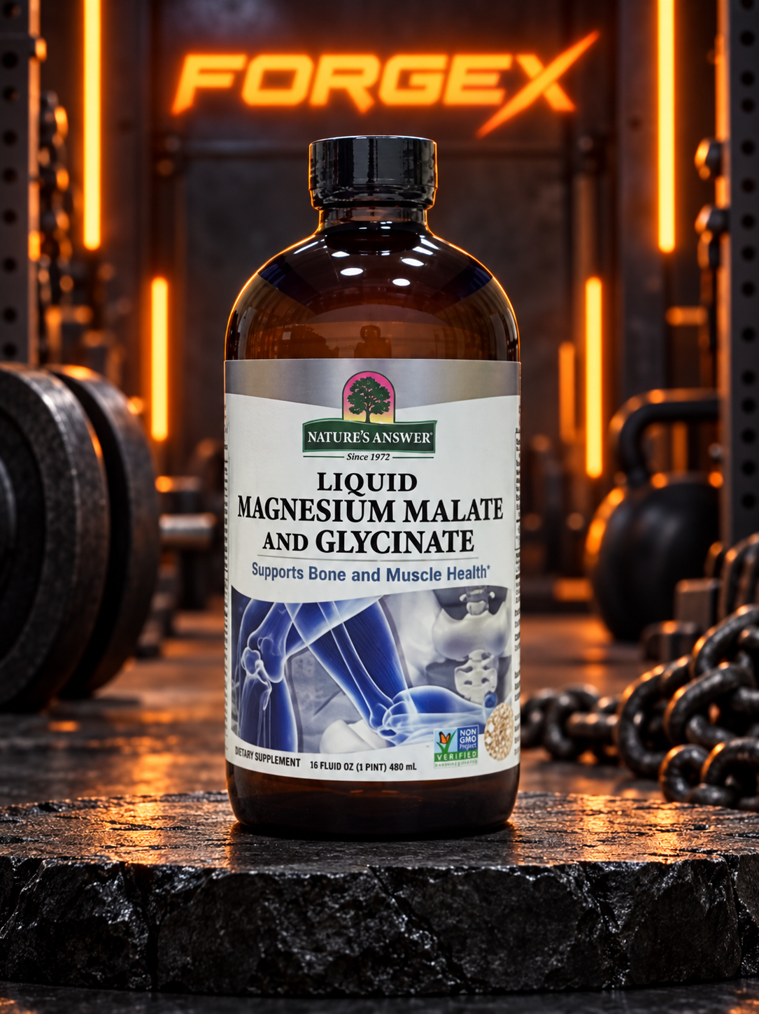 Liquid Magnesium Malate and Glycinate — Не указан