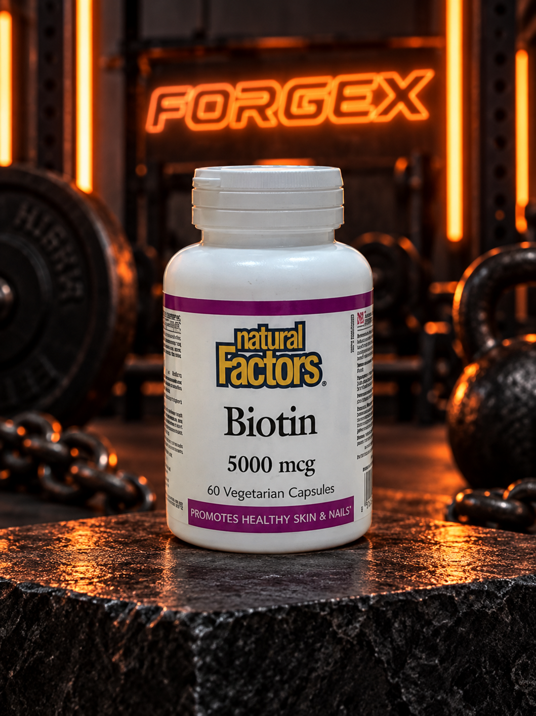 Natural Factors Biotin 5000 mcg — Не указан