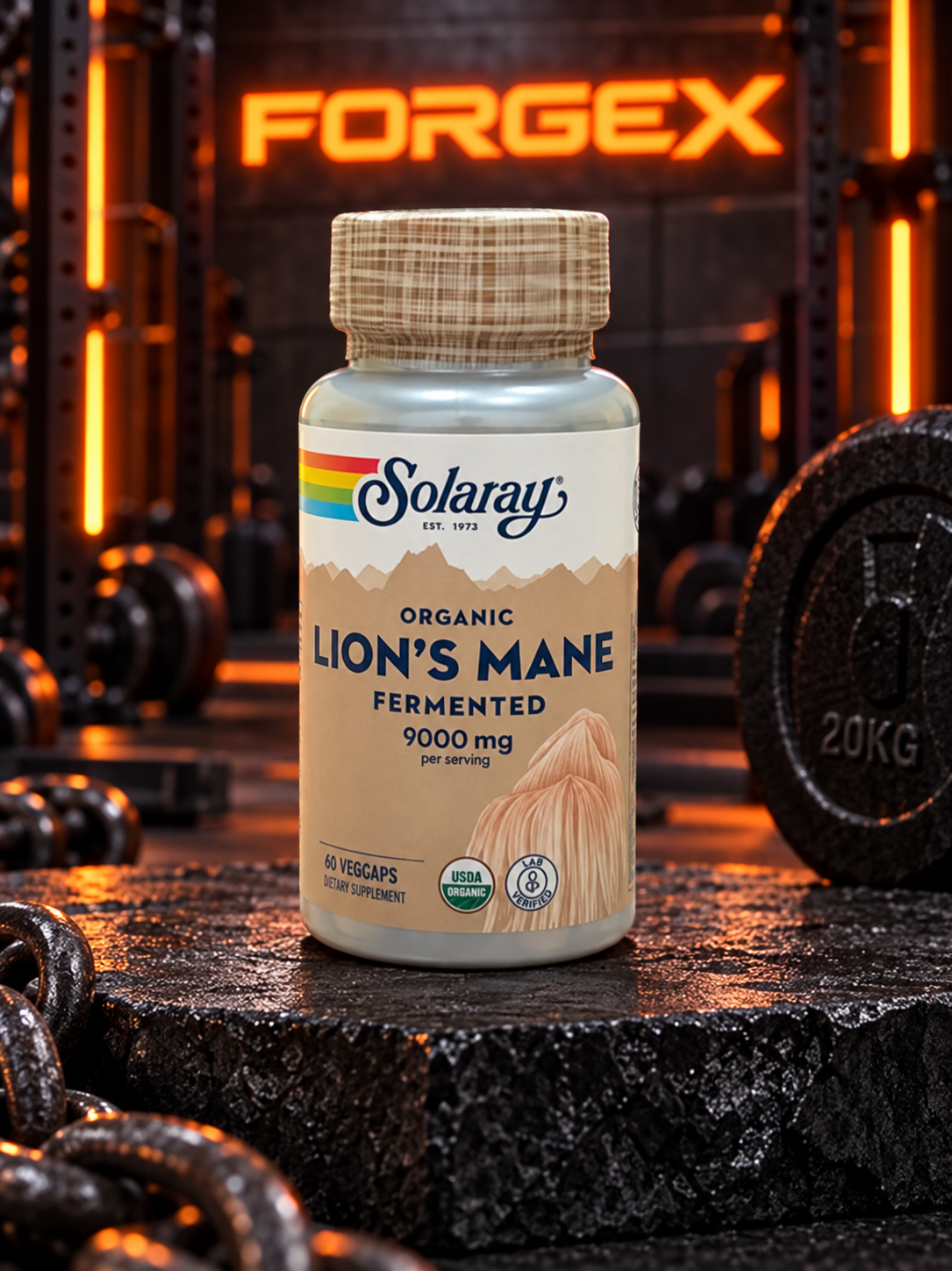 Solaray Organic Lion’s Mane Fermented — Не указан