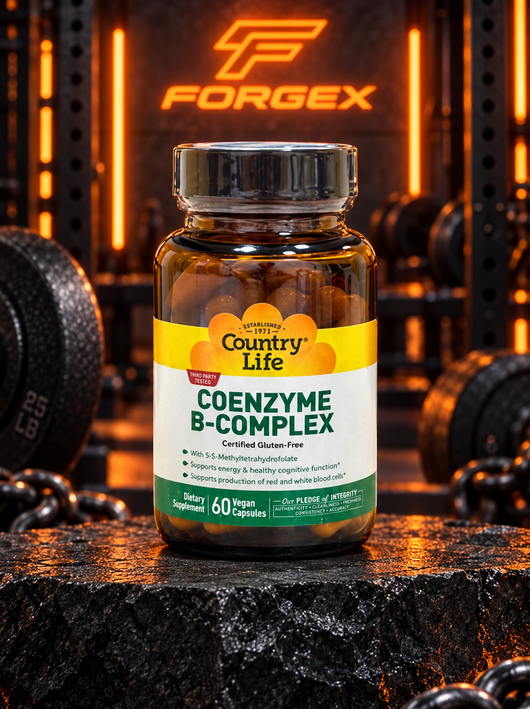 Country Life Coenzyme B-Complex — Не указан