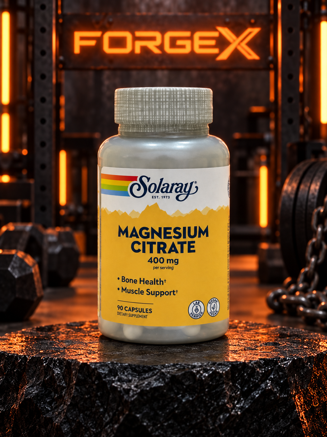 Magnesium Citrate от Solaray — Не указан