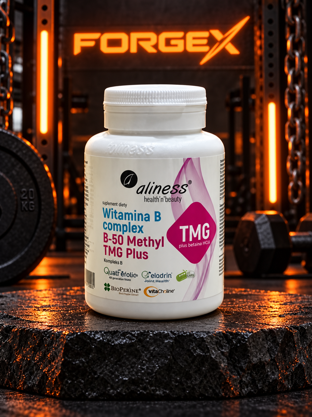 Aliness Witamina B complex B-50 Methyl TMG Plus — Не указан