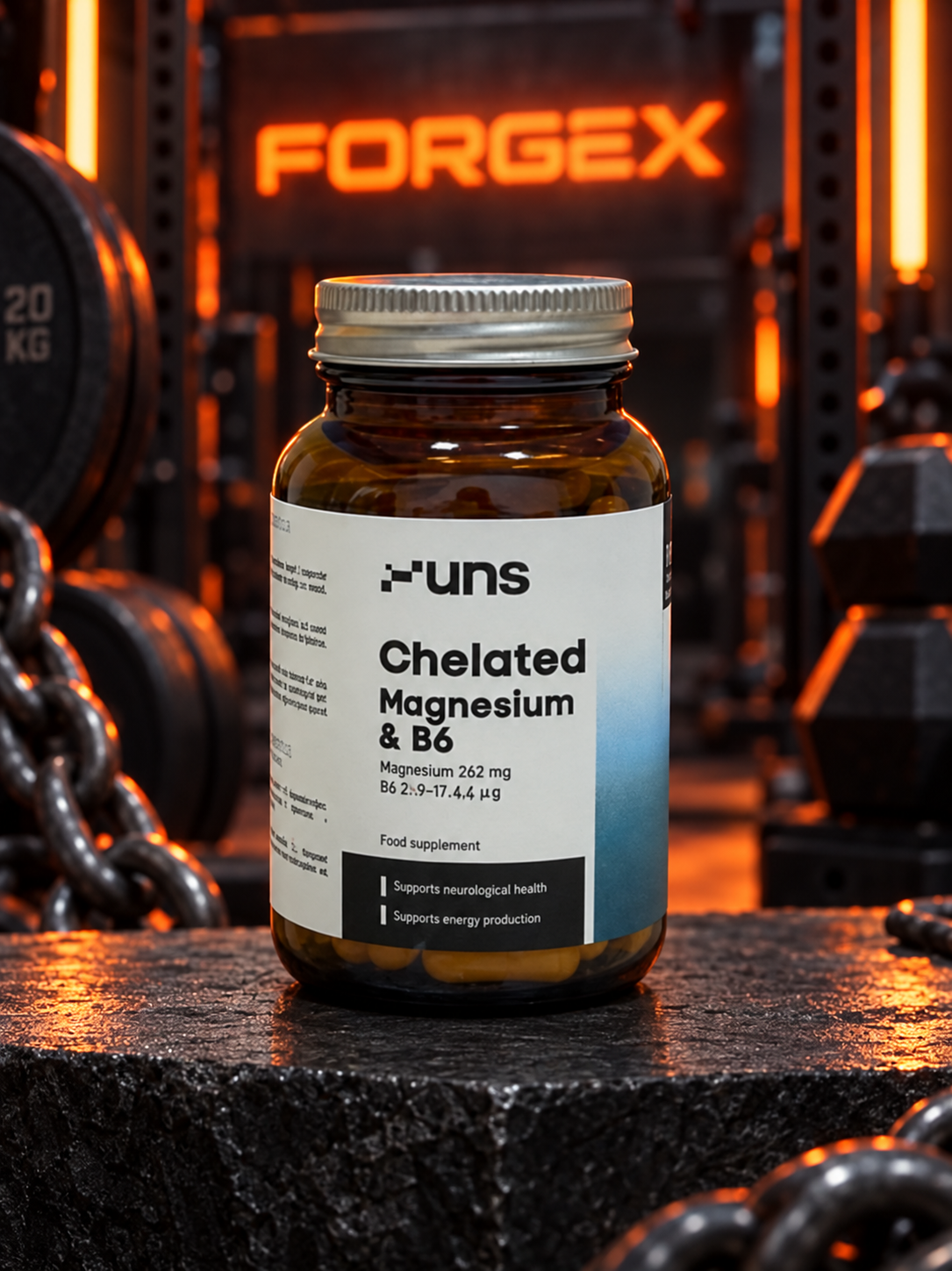 UNS Chelated Magnesium & B6 — Не указан