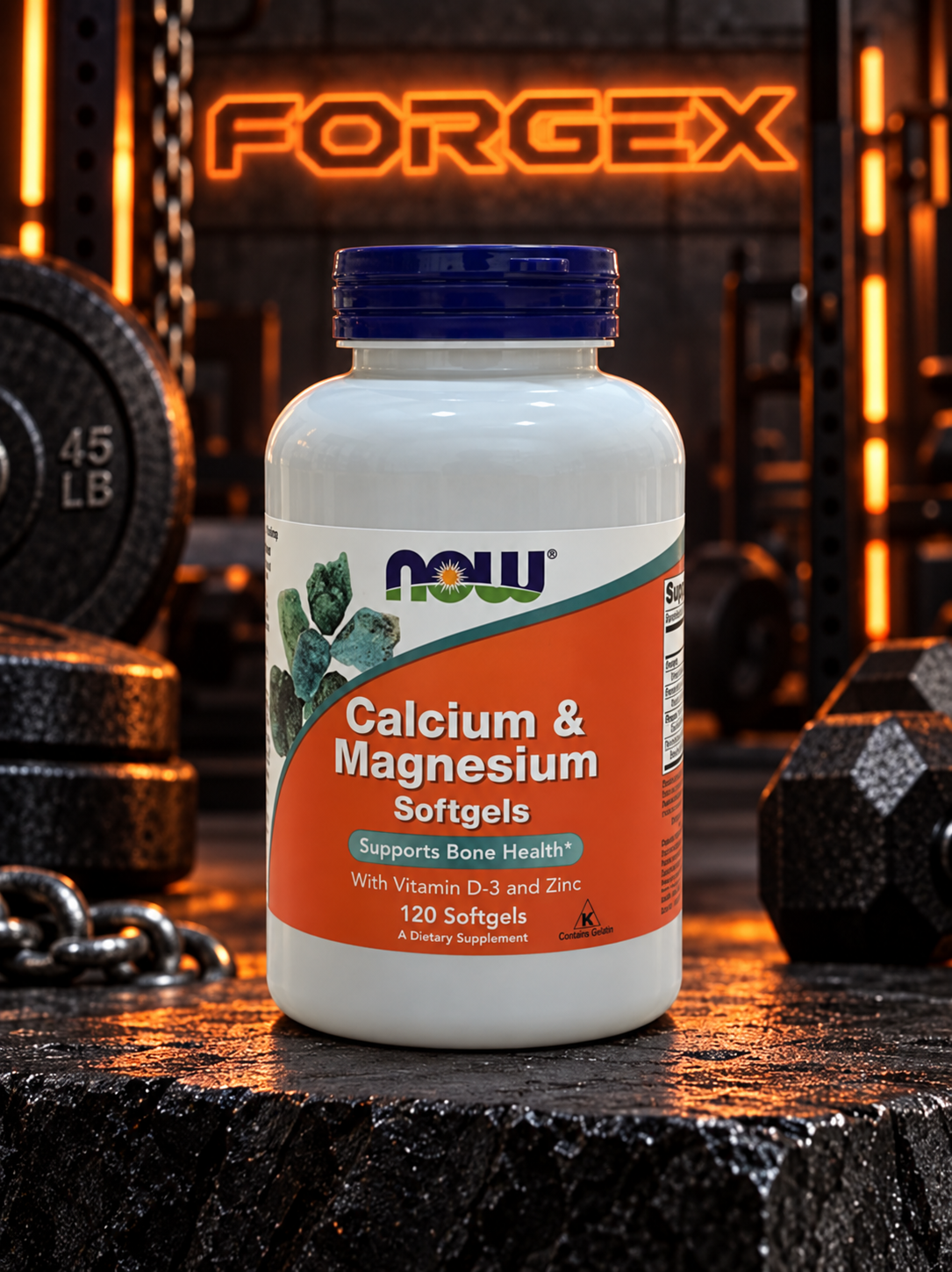 NOW Calcium & Magnesium — Не указан