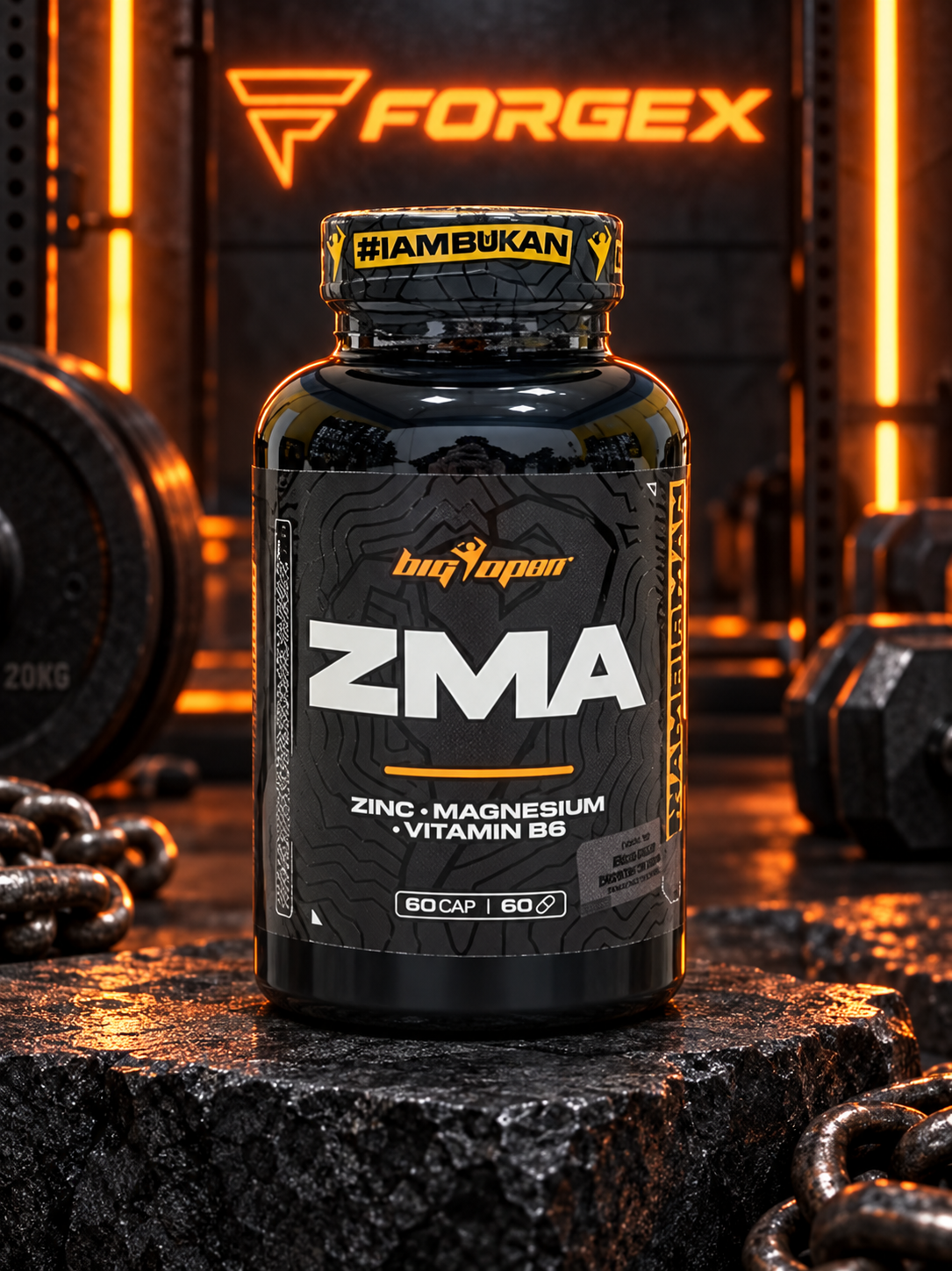 BIG MAN ZMA (Zinc+Mag+B6) — Не указан