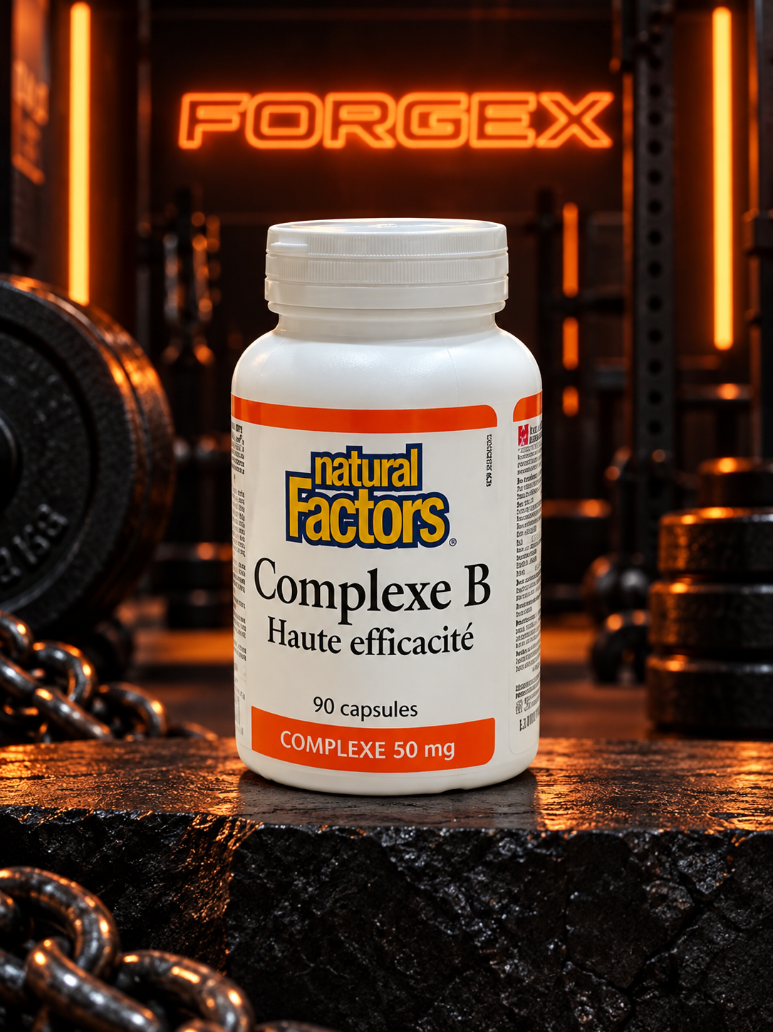 Natural Factors, Комплекс витаминов группы B — Не указан